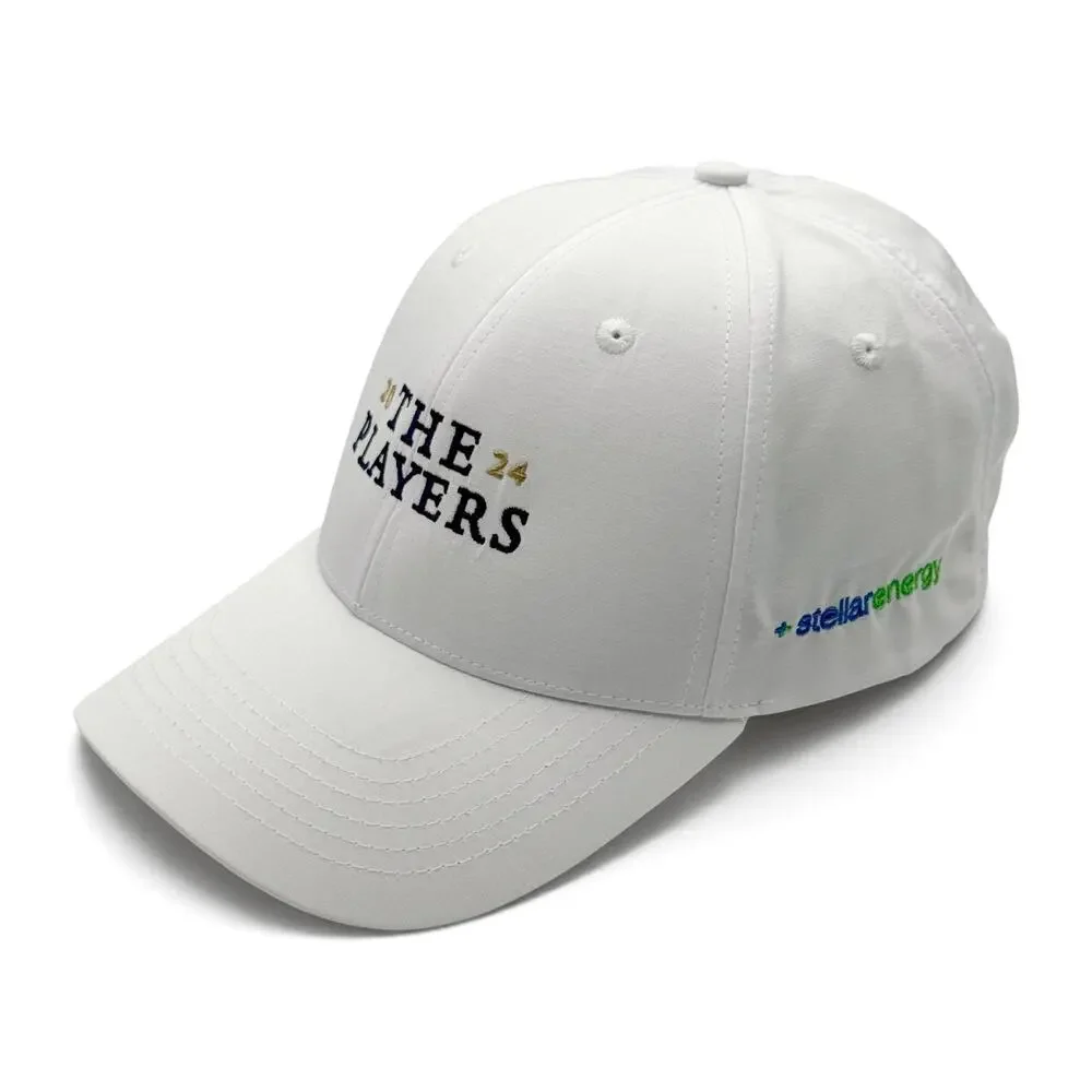 The Players Championship Hat Cap Strap Back Mens One Size White PGA Golf Ahead